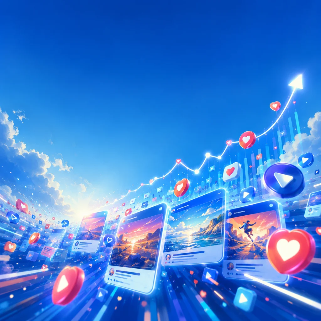 Win on social media